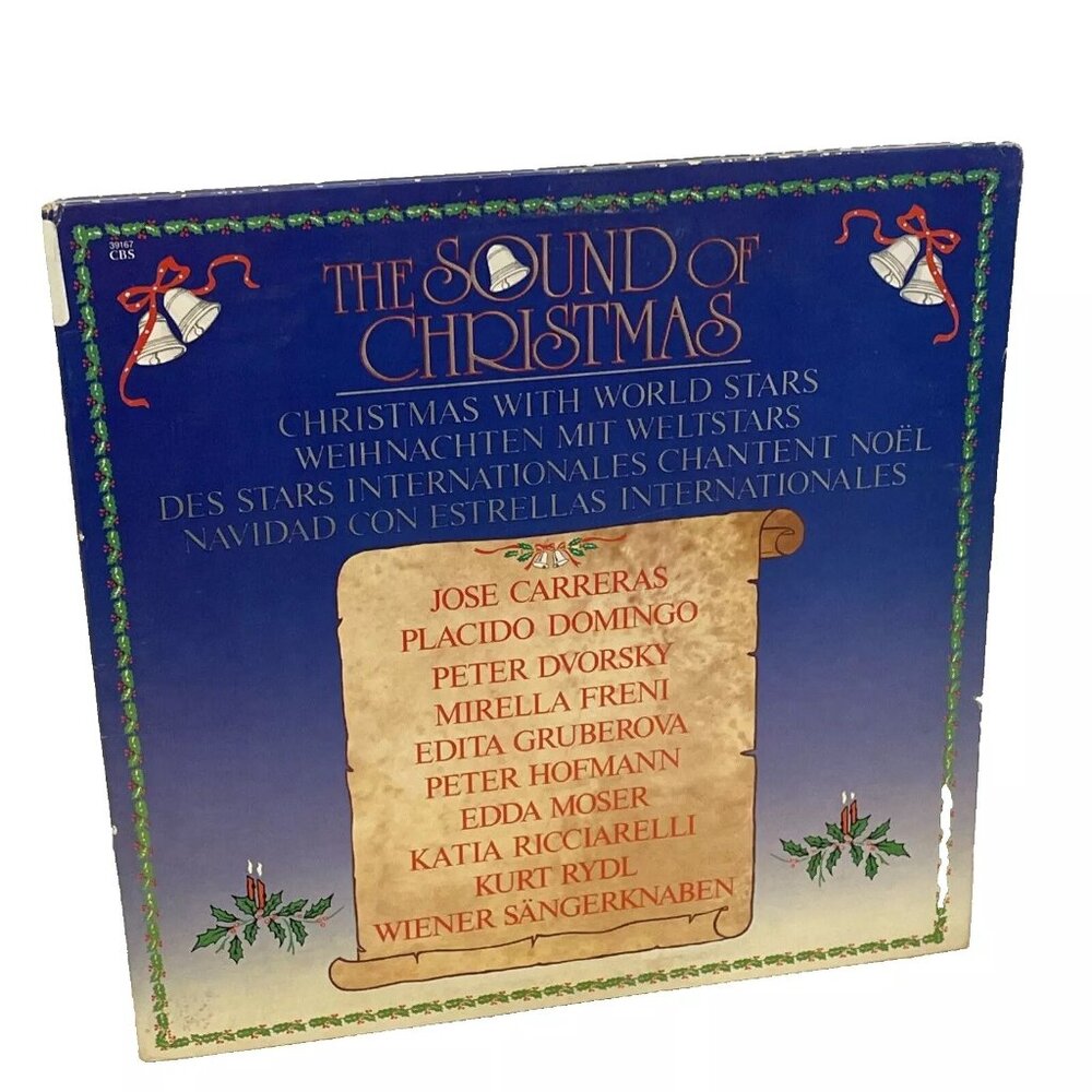 Various The Sound of Christmas (Vinyl, 1983) CBS FM 39167 VG+ Placido LP Record